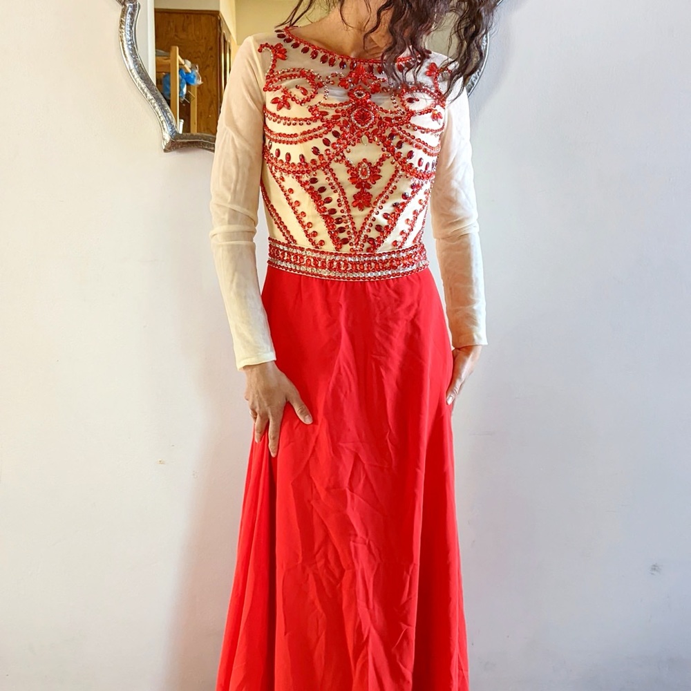 Chiffon Evening Party Gown